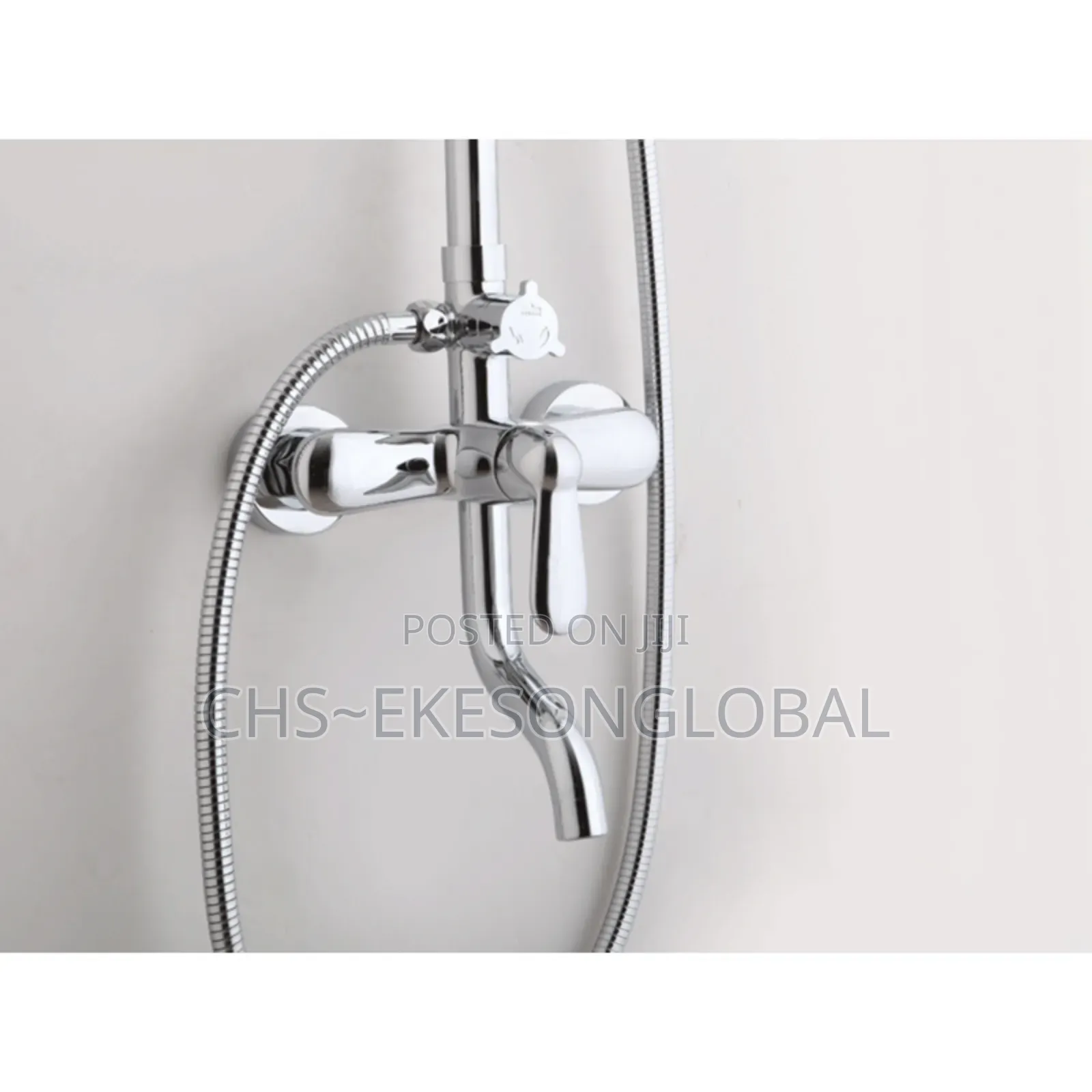 Silver Simple Shower