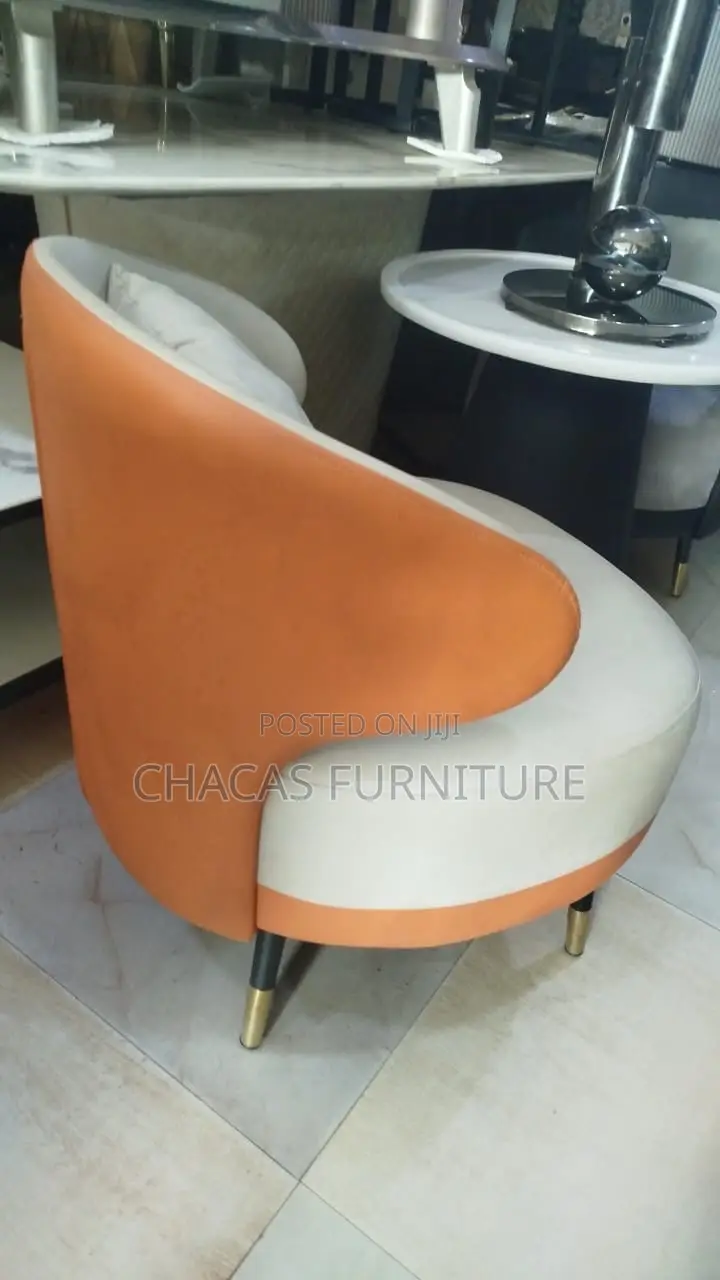 Luxury Sculptural Accent Chair