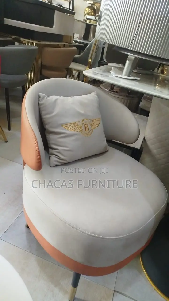 Luxury Sculptural Accent Chair