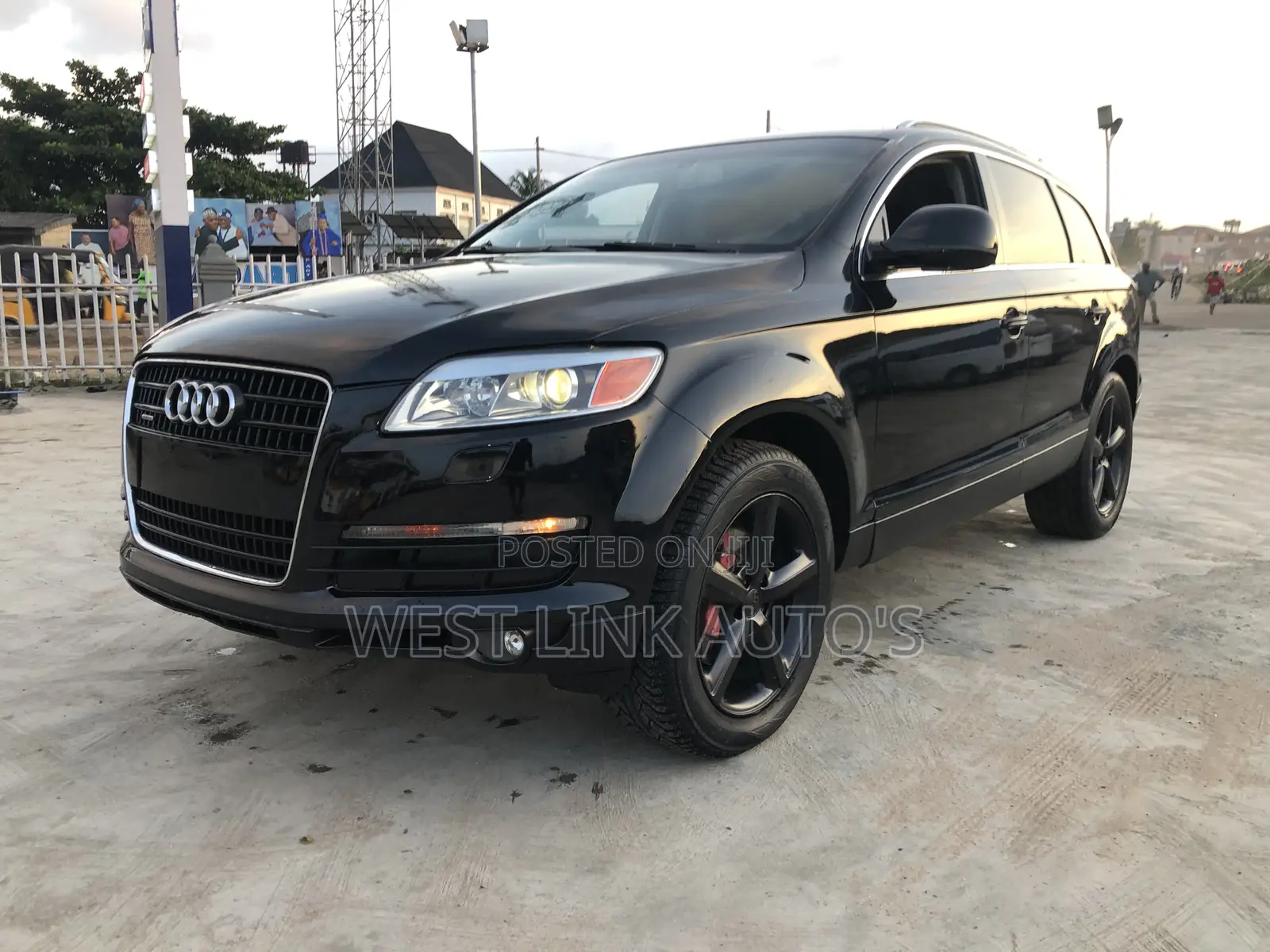 Audi Q7 2007 Black
