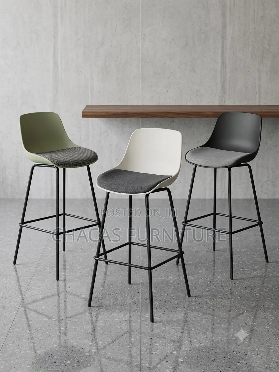 Premium Modern Padded Bar Stools