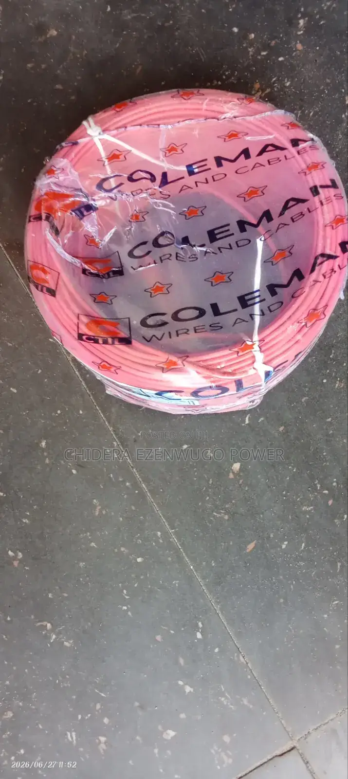 1.0mm Single Cable Wire Coleman