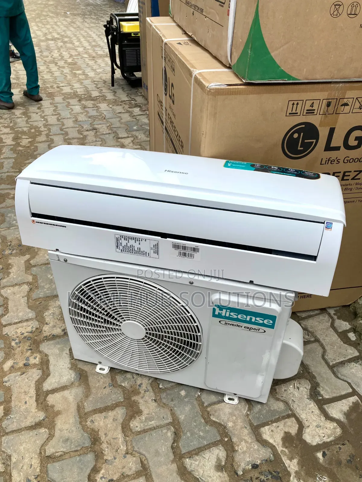 Brand New 1.5hp Hisense Inverter Ac With Complete Kits