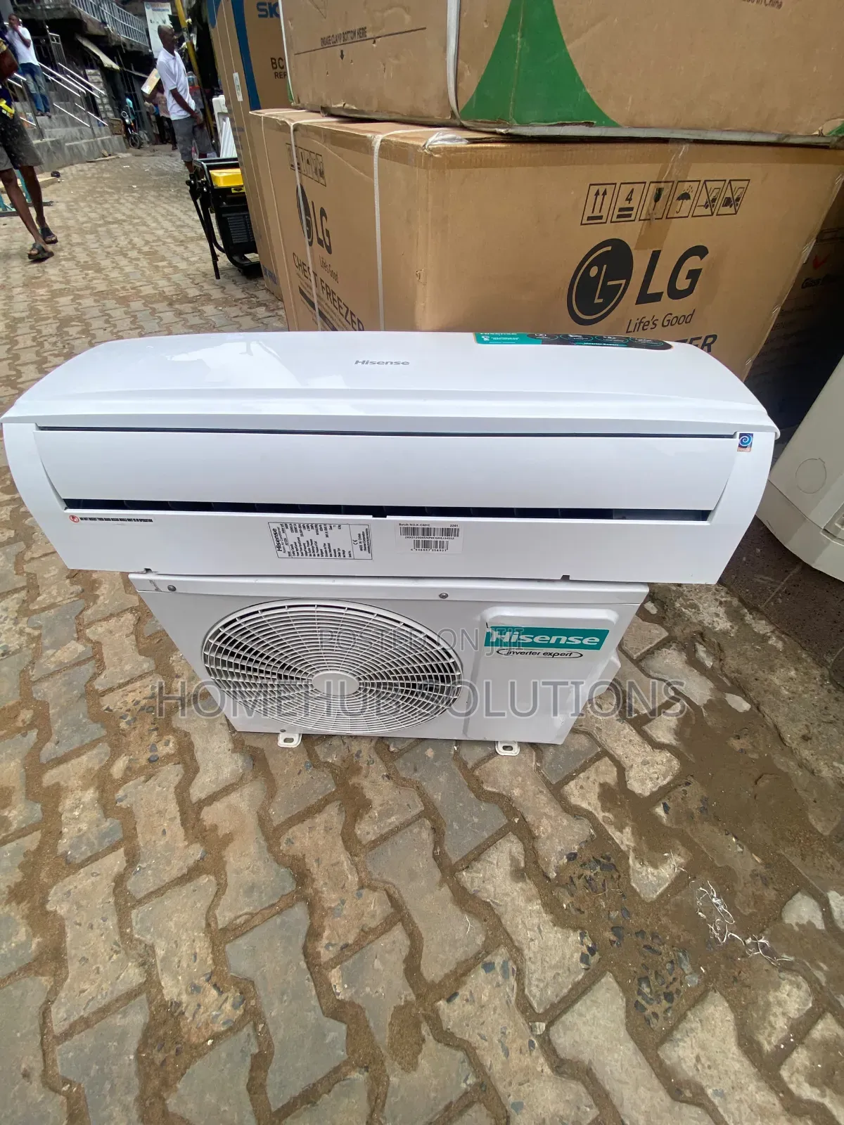 Brand New 1.5hp Hisense Inverter Ac With Complete Kits