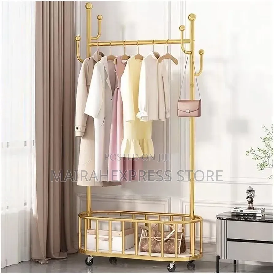 Freestanding Floor Coat Hanger Sturdy and Stylish Coat Rack Stand Atm