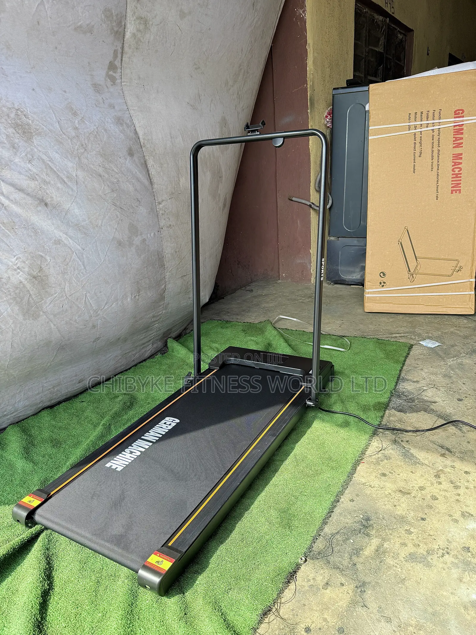 2.5hp German Machine Platform Treadmill With Remote Control