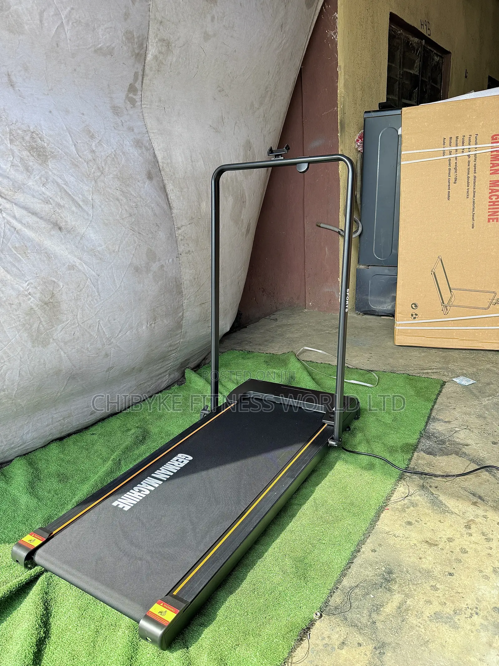 2.5hp German Machine Platform Treadmill With Remote Control