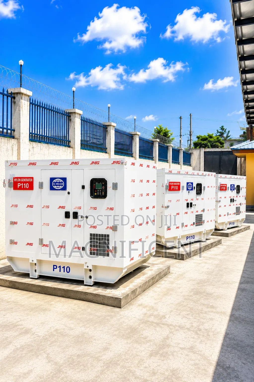 Perkins Fg Wilson P110 /100kva Soundproof Diesel Generator Perkins Eng