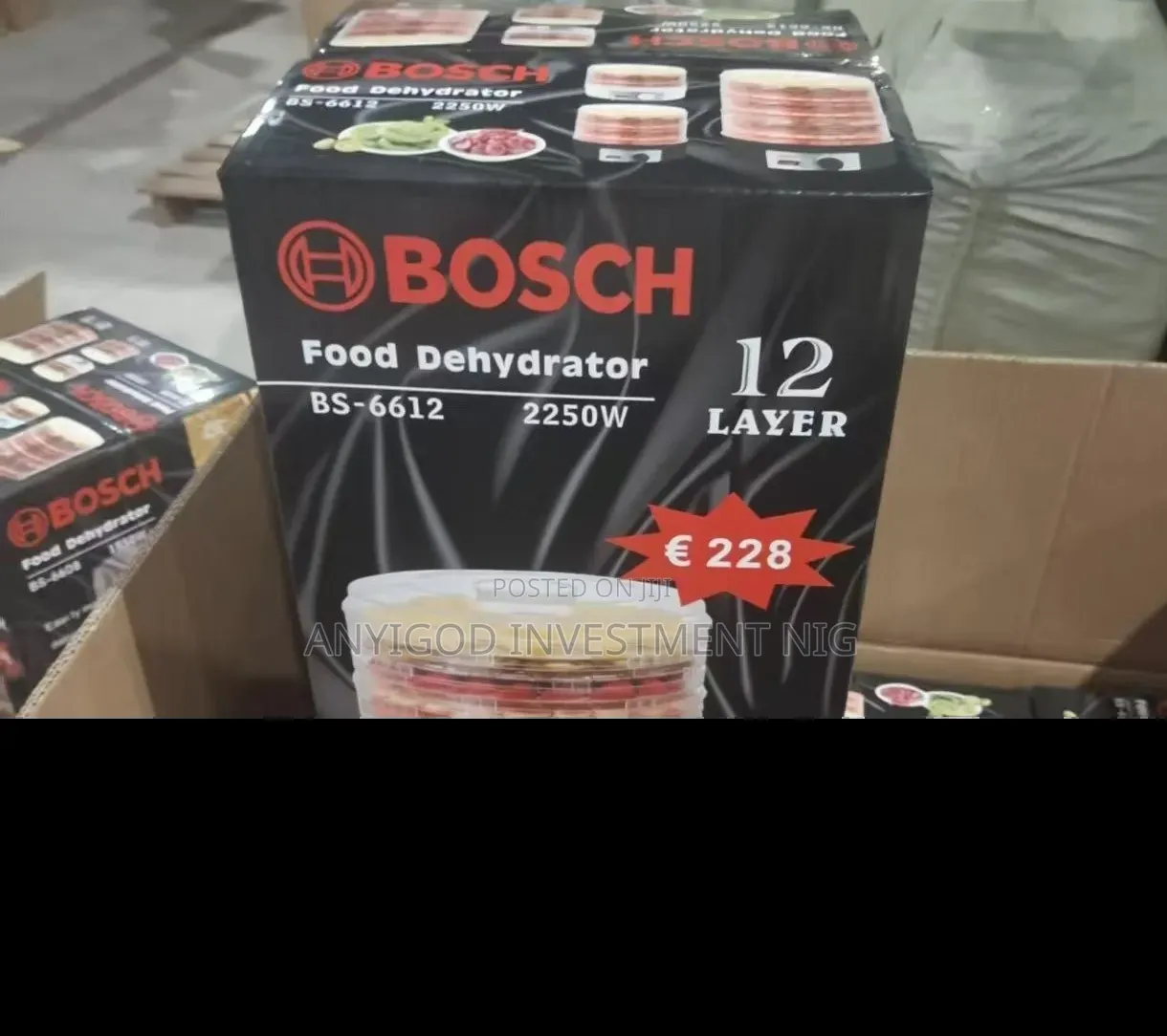 Bosch 12 Layers Food Dehydrator