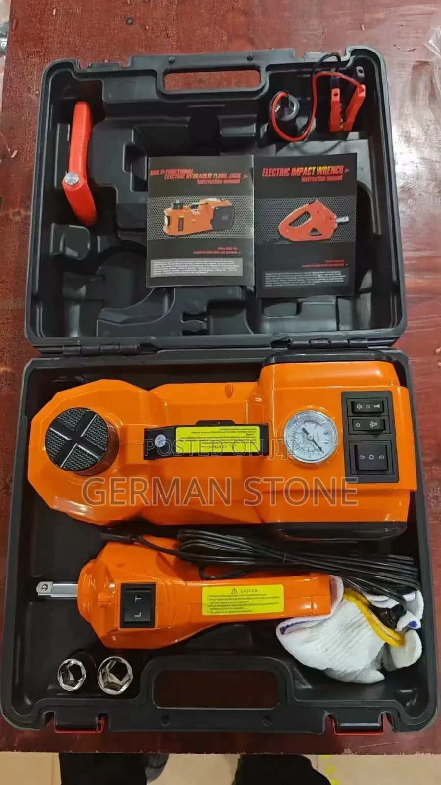 Generic 4-in-1 Electric Hydraulic Car Jack Kit