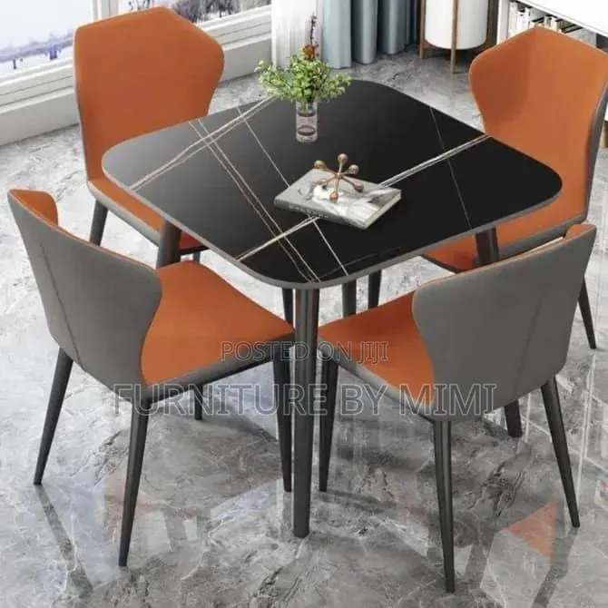 4 Seater Marble Dining Set