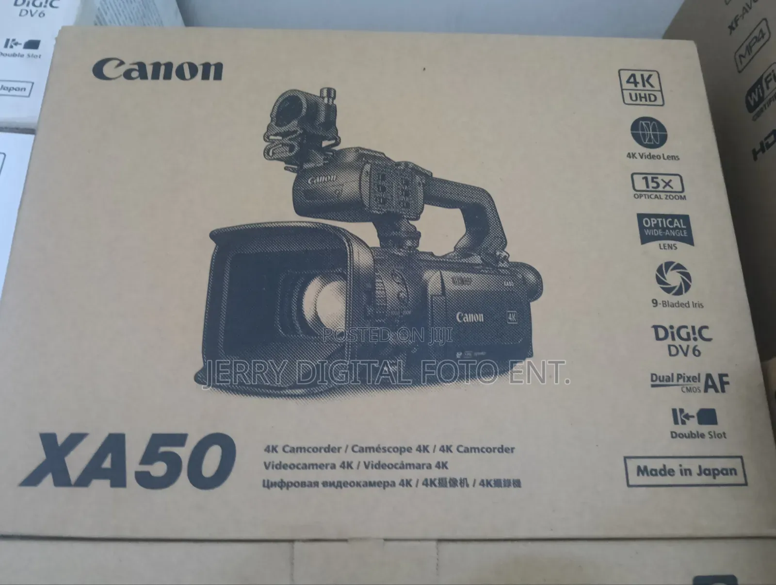 Canon Xa50 Camera