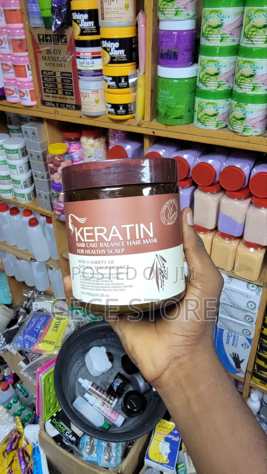 Keratin Hair Care Mask