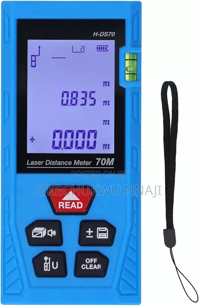 Laser Distance Meter High Accuracy Abs Housing With Large Storage