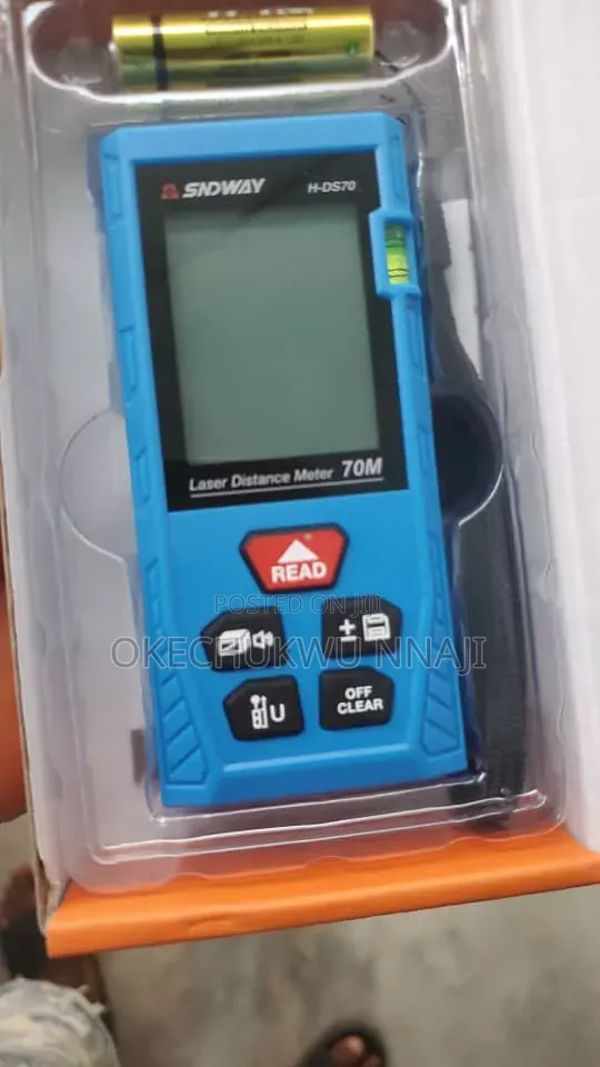 Laser Distance Meter High Accuracy Abs Housing With Large Storage