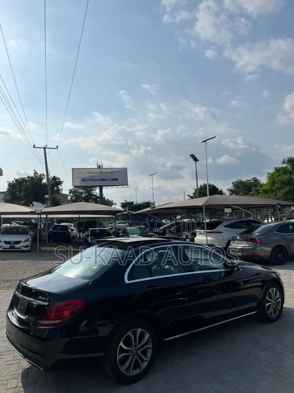 Mercedes-Benz C300 Base C300 AWD 4MATIC Cabriolet 2018 Black