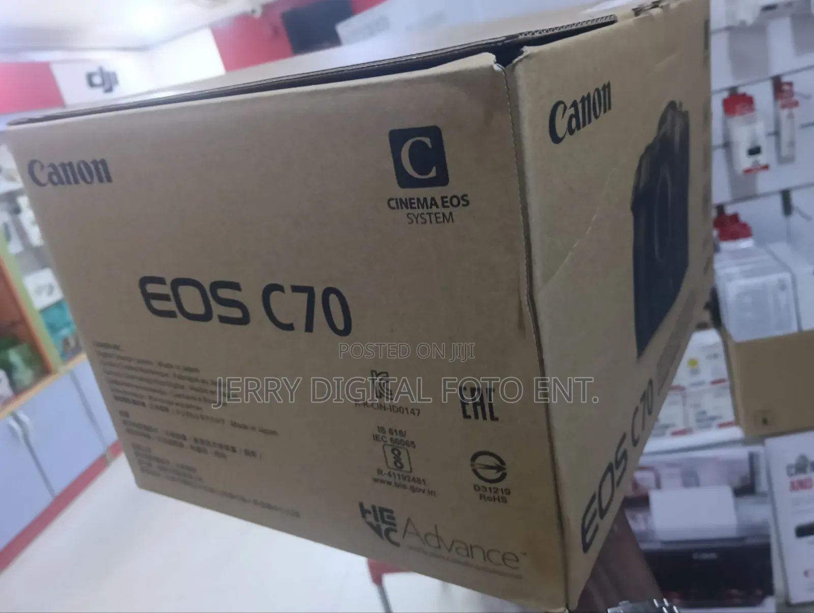 Canon Eos C70 Camera