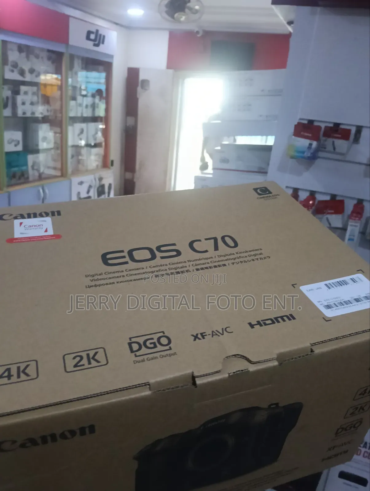 Canon Eos C70 Camera