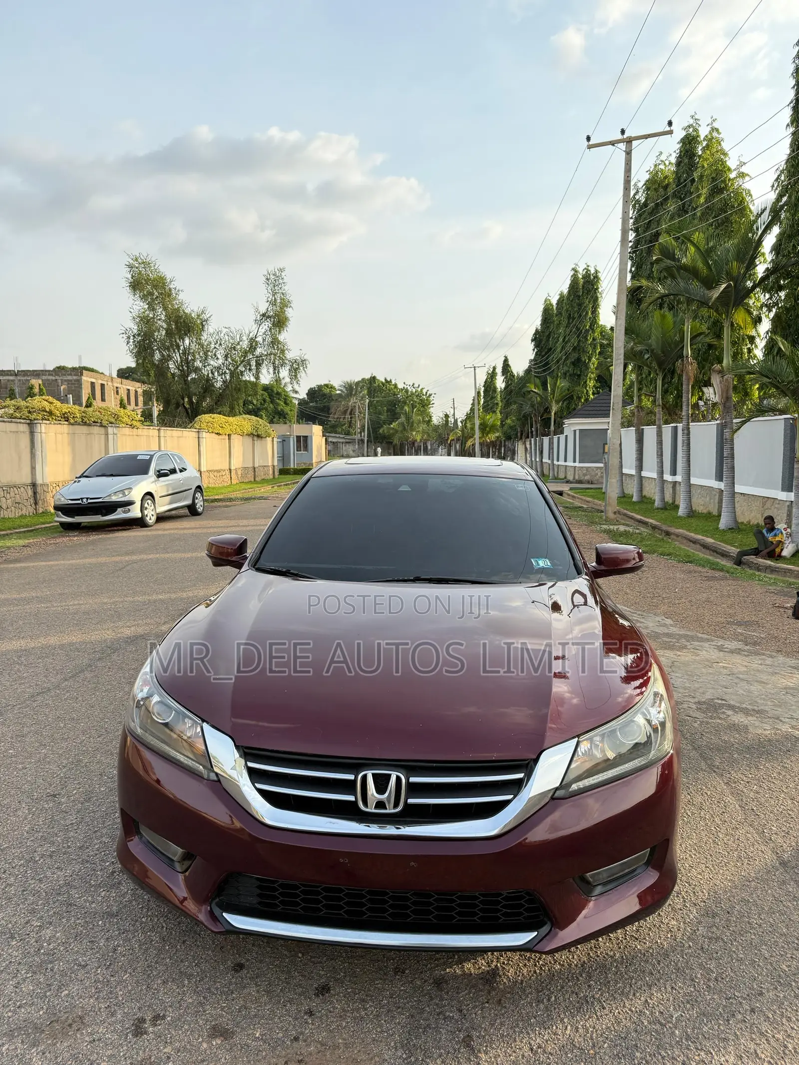 Honda Accord EX-L 4dr Sedan w/Navigation (2.4L 4cyl CVT) 2014 Maroon