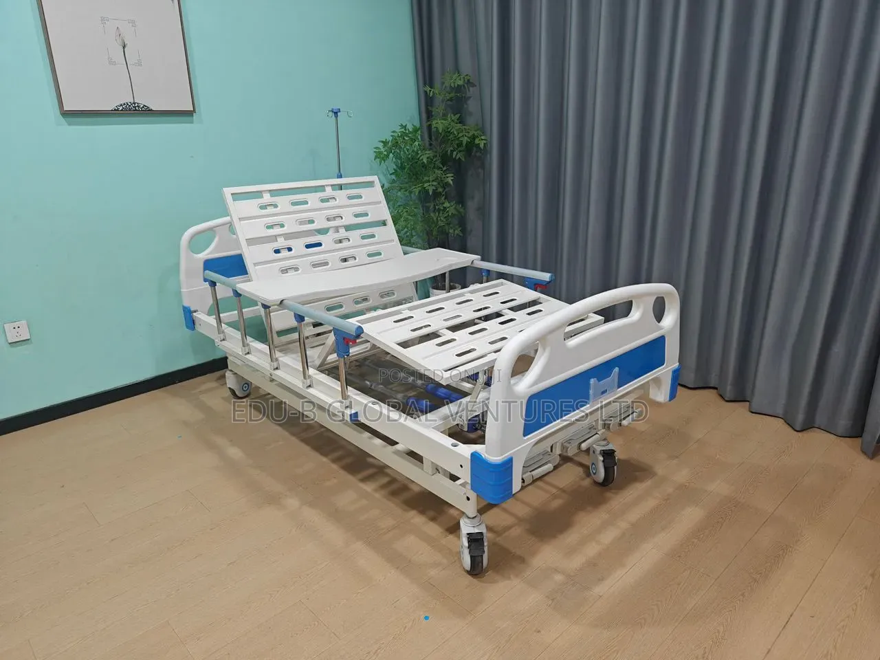 Hospital Bed Double 2 Crank Abs
