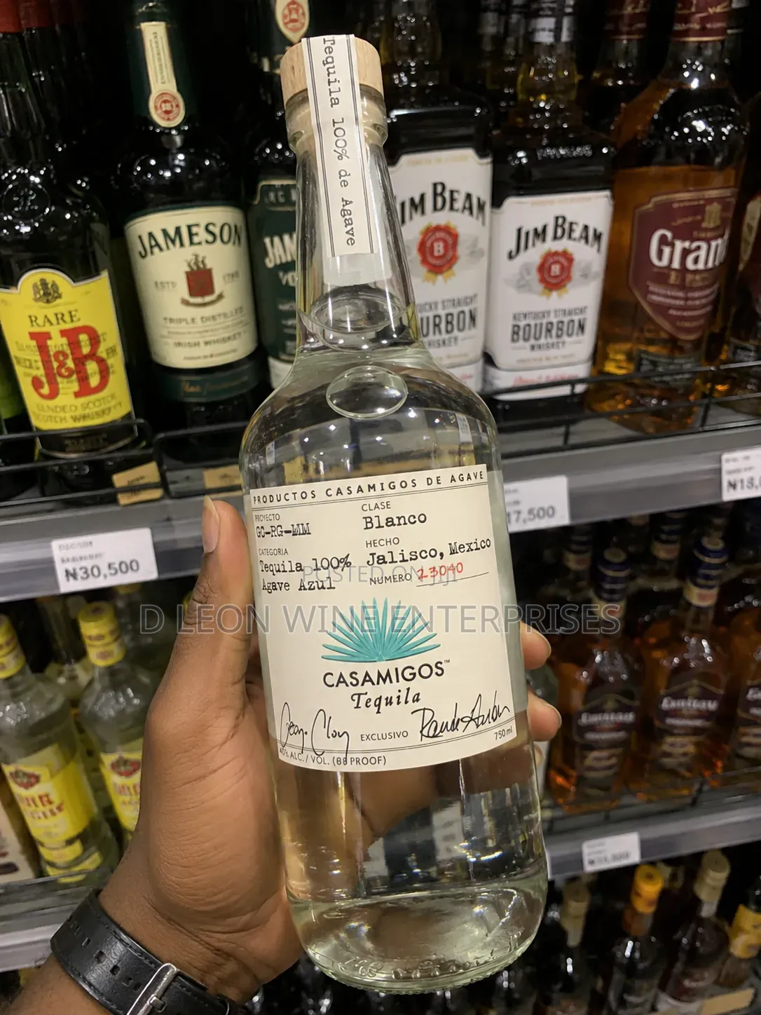 Casamigo Tequila Blanco Cartoon by ( 12 Bottles )