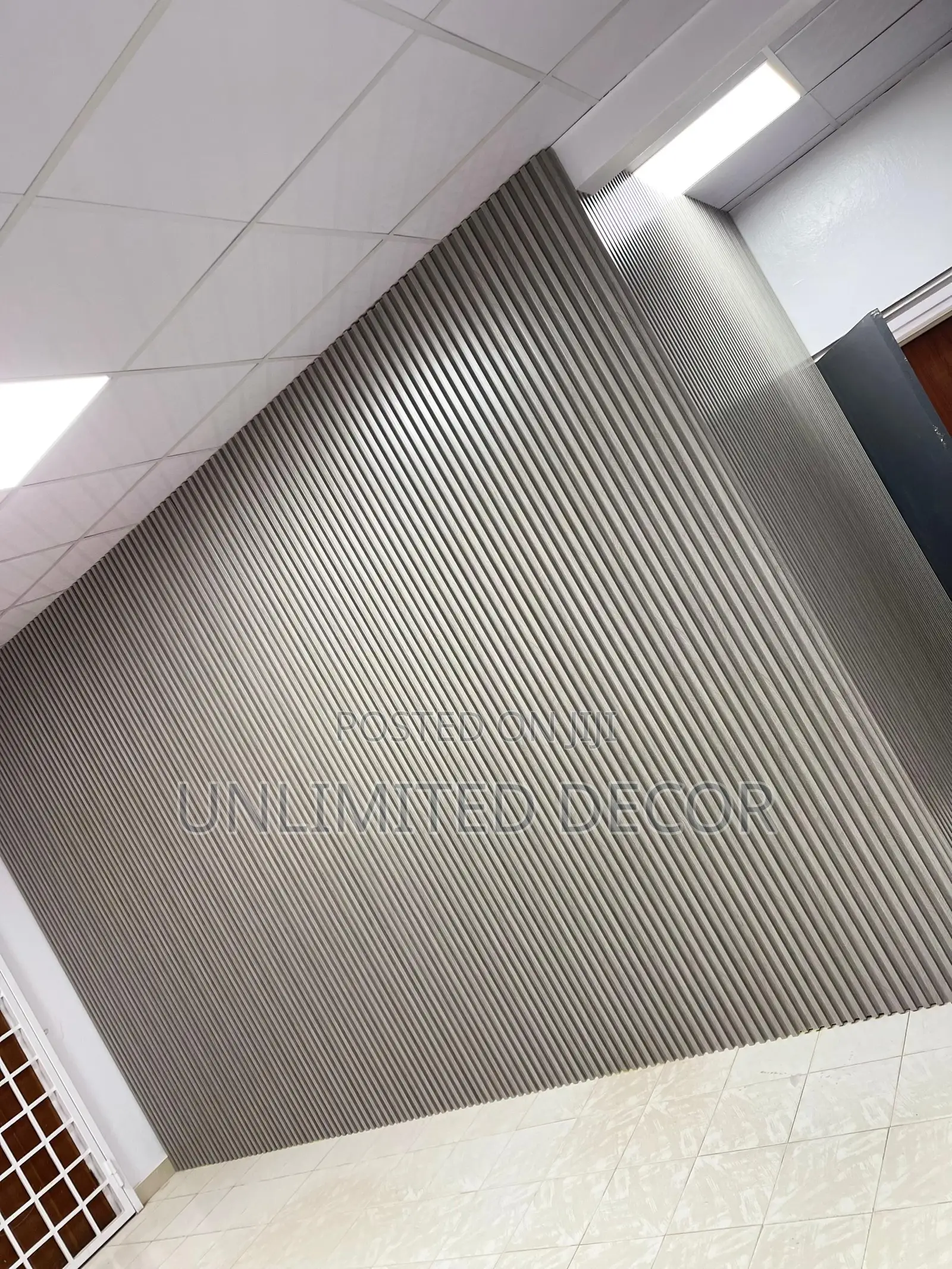 Beautiful Fluted Panel Suitable for Interior Decor