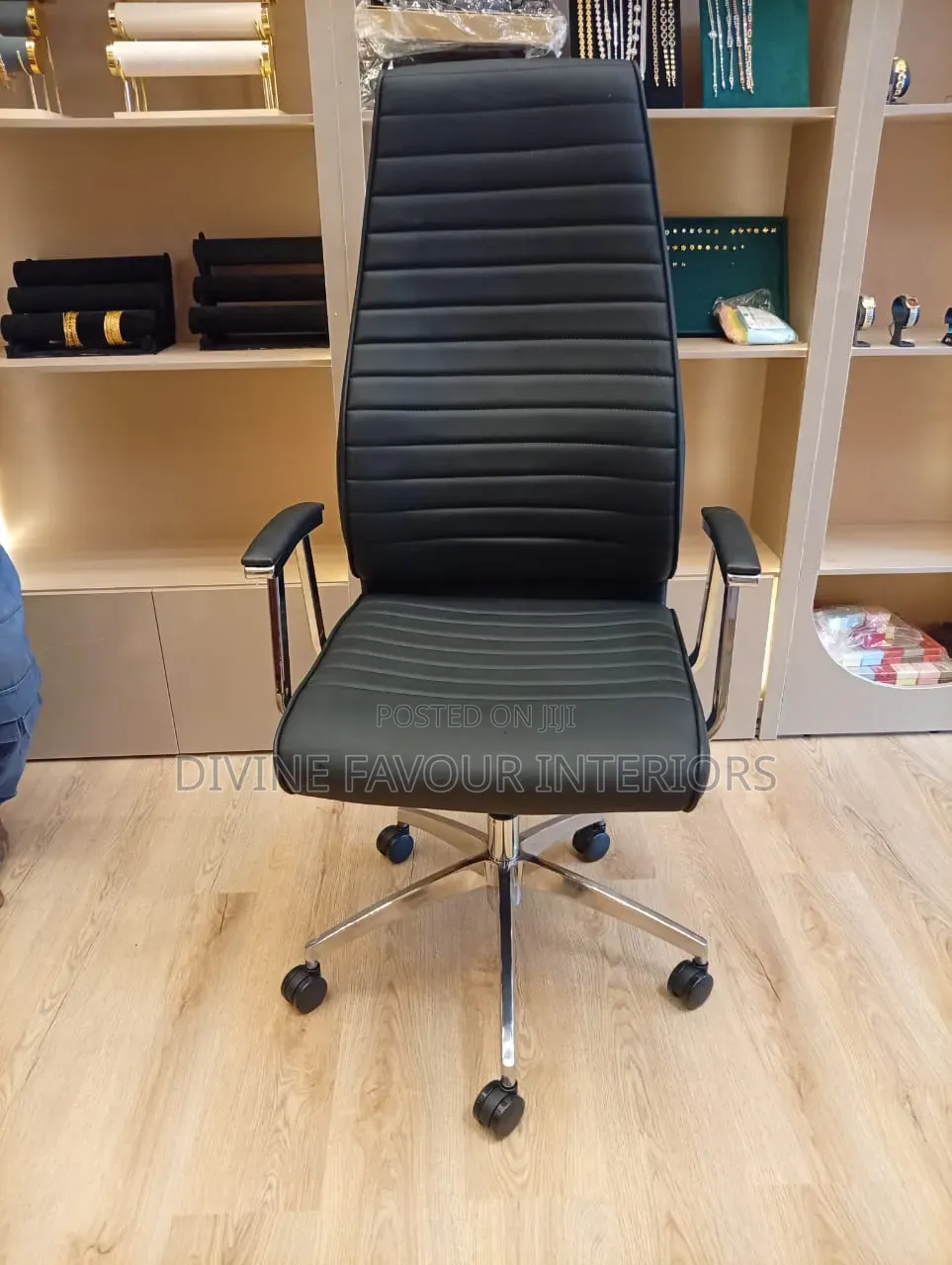 B430 Office Executive Manager Swivel Chair - Black