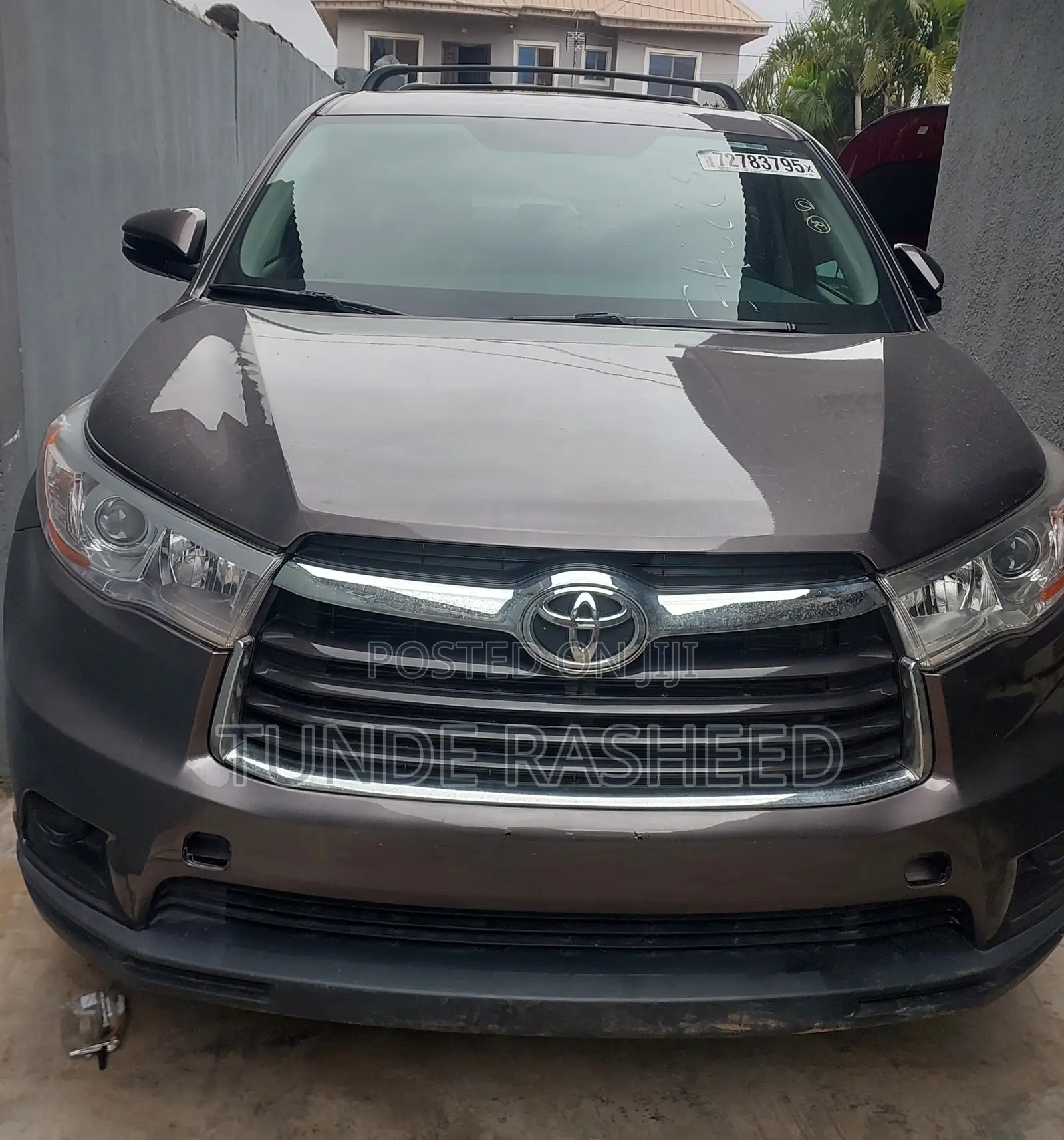 Toyota Highlander 2016 Gray