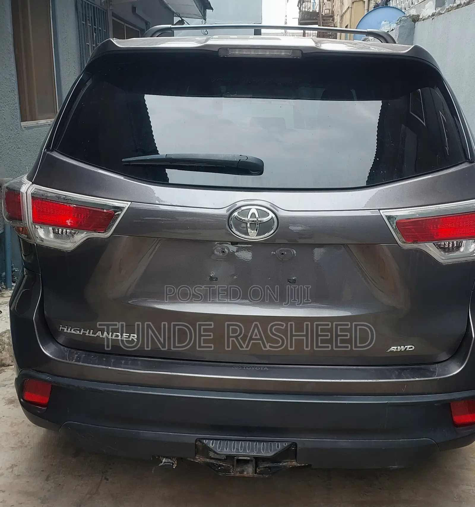 Toyota Highlander 2016 Gray