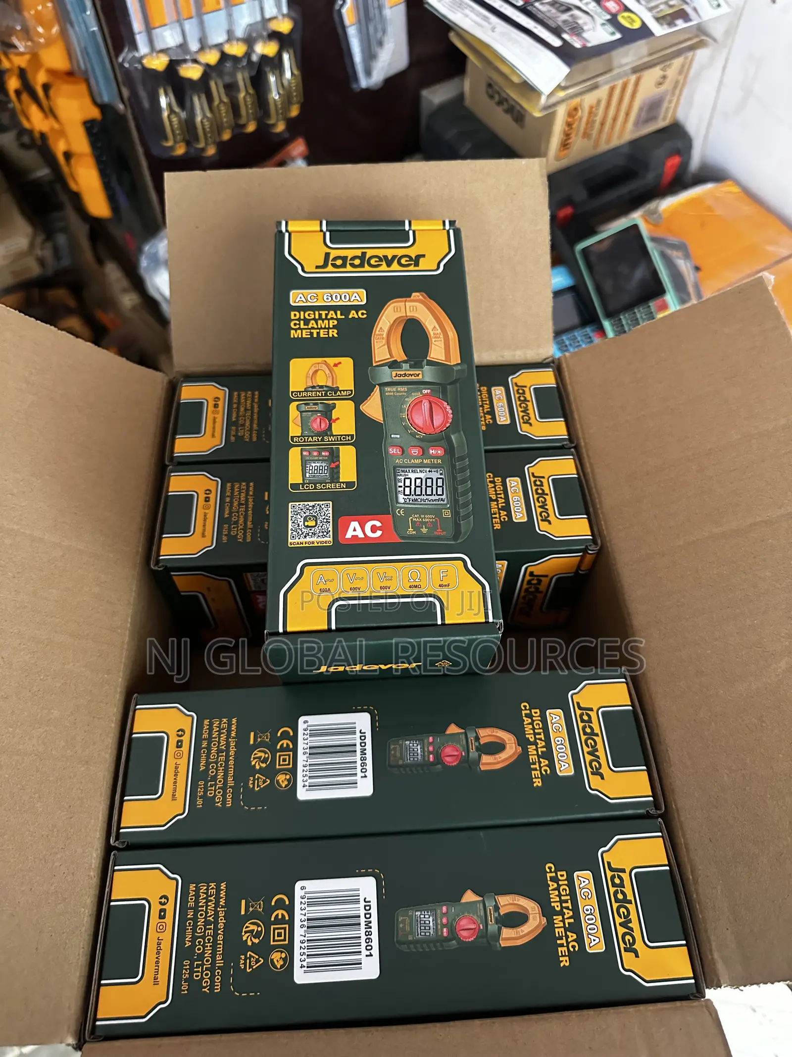 600a Ac Digital Clamp Meter Jadever