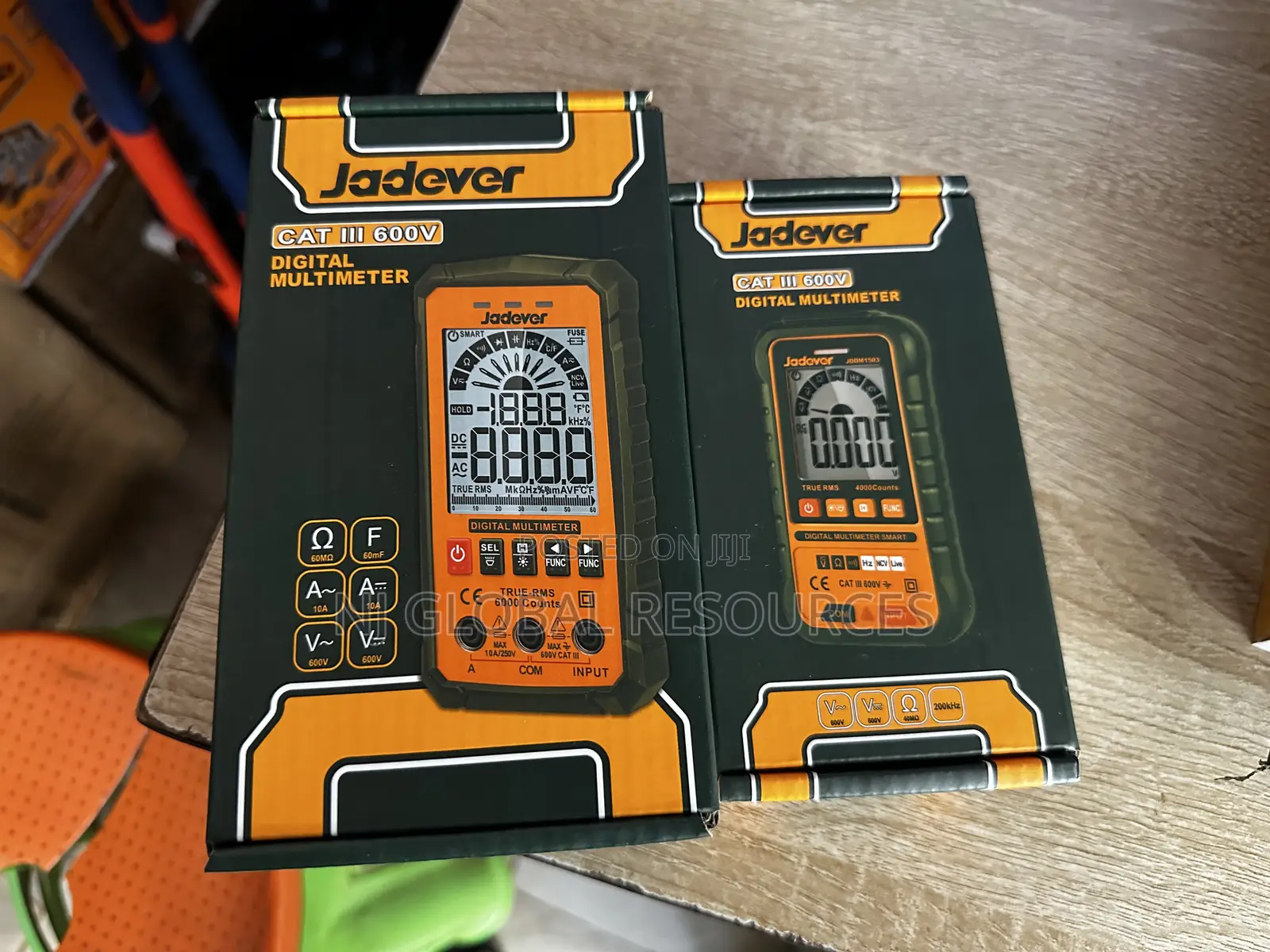 Digital Multimeter Jadever 600v 6000count, Full Screen Display