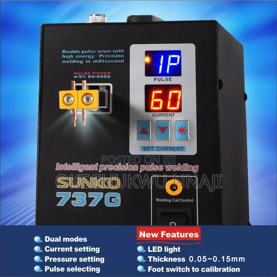 737g Battery Spot Welder Transformer Inversion Pulse Welding Machine