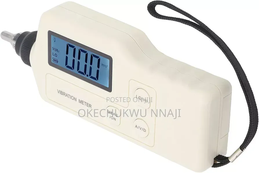 Digital Vibration Meter Tester + Mechanical Bearing Fault Detector