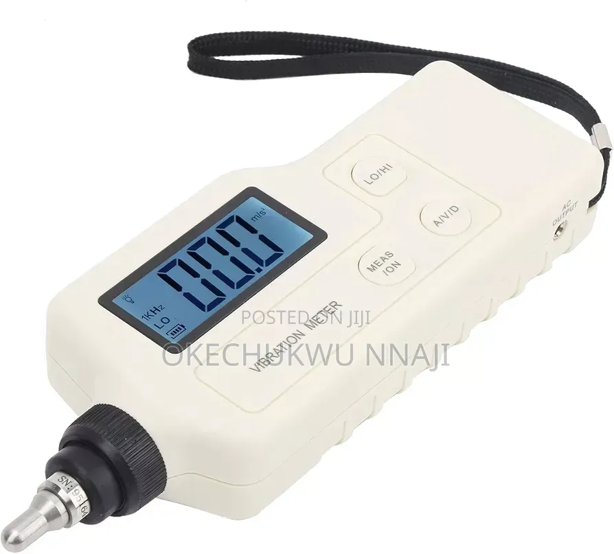 Digital Vibration Meter Tester + Mechanical Bearing Fault Detector