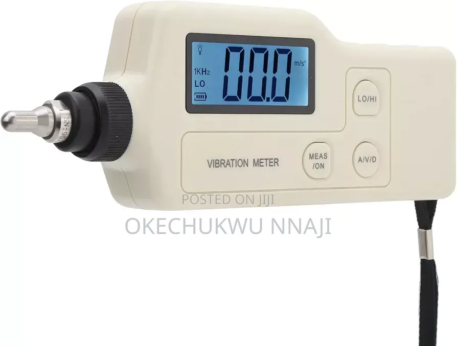 Digital Vibration Meter Tester + Mechanical Bearing Fault Detector