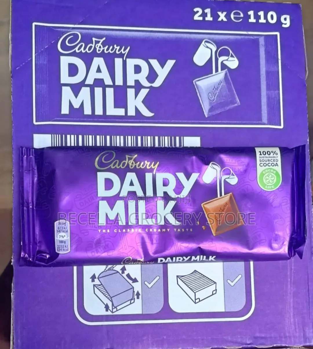 Cadbury Diary Milk 21×110g