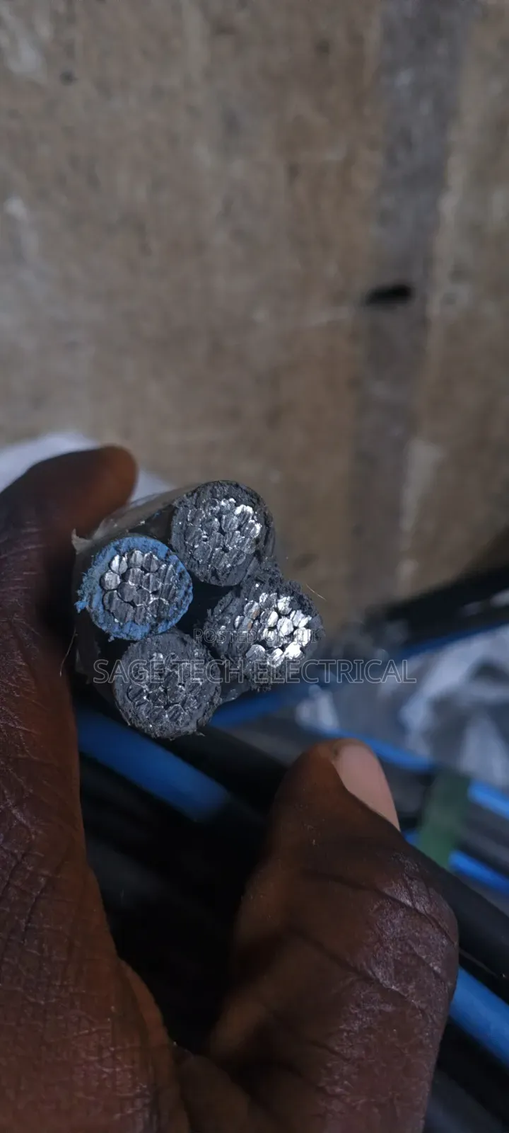 70mm 4core Recline Aluminum Cable