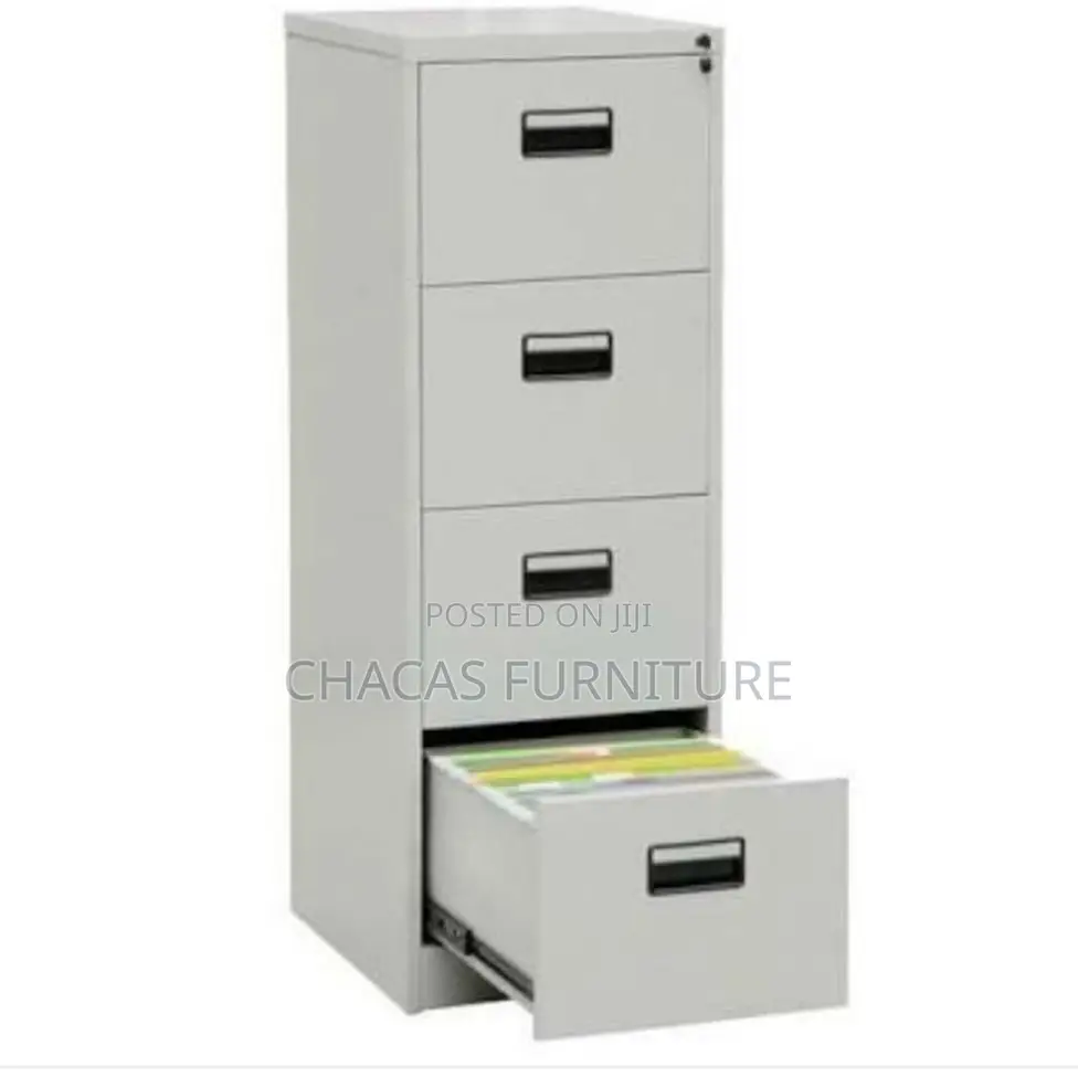 Premium 4-Drawer Metal Vertical Filing Cabinet