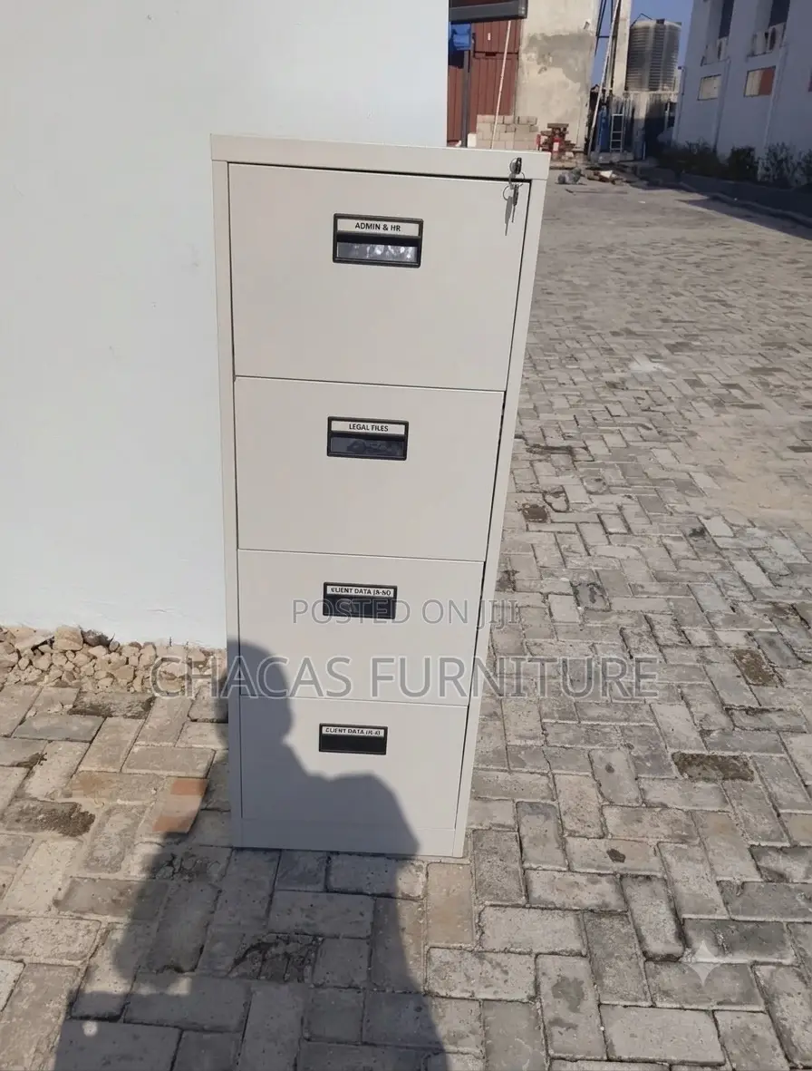 Premium 4-Drawer Metal Vertical Filing Cabinet