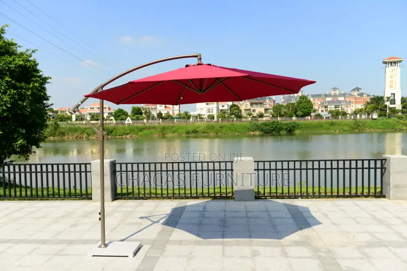 Premium Cantilever Outdoor Patio Umbrella (Offset Umbrella)