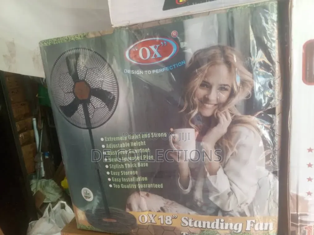 ￼ Ox Hexa 18" Standing Fan