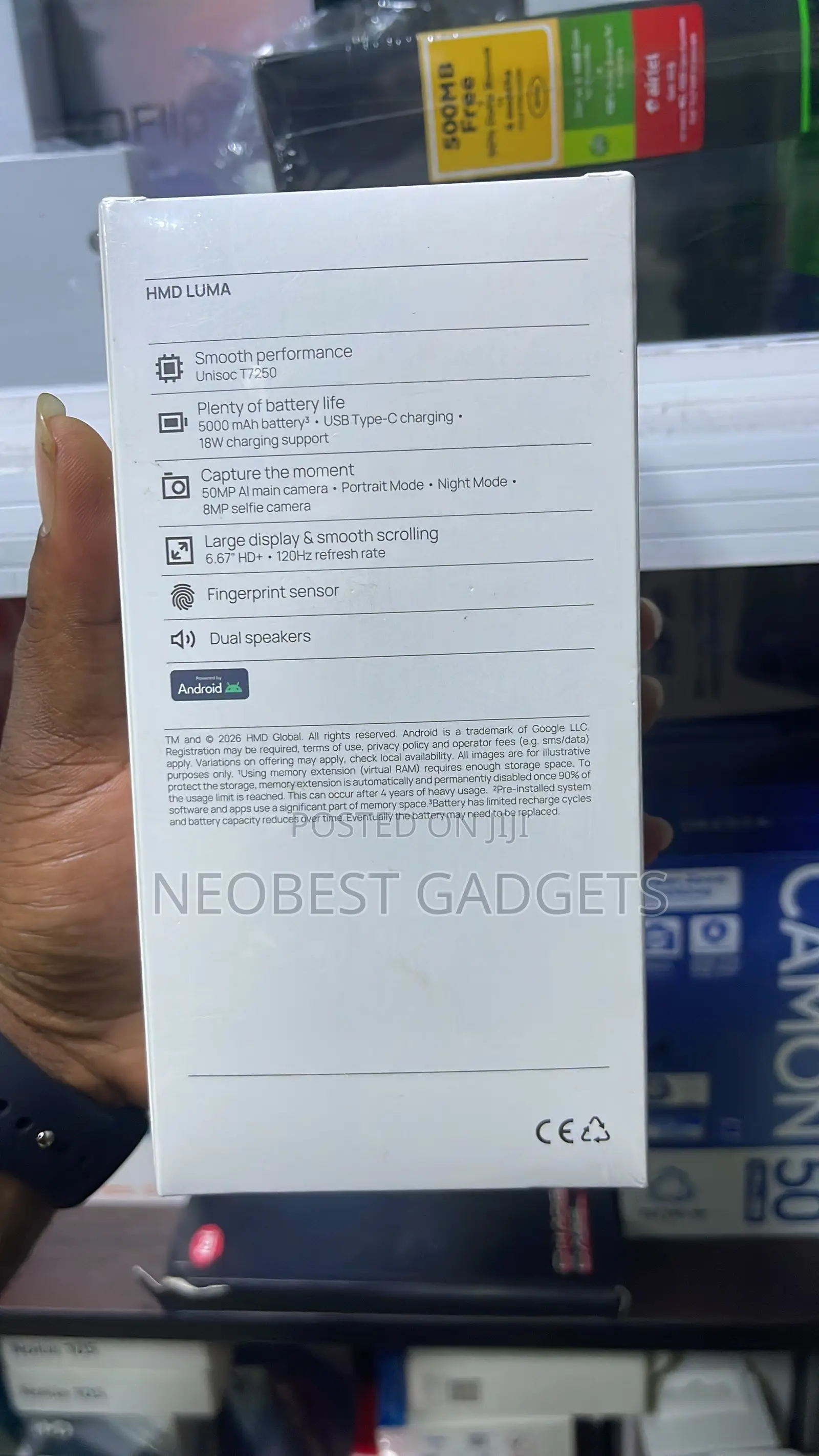 New HMD Bold 256 GB