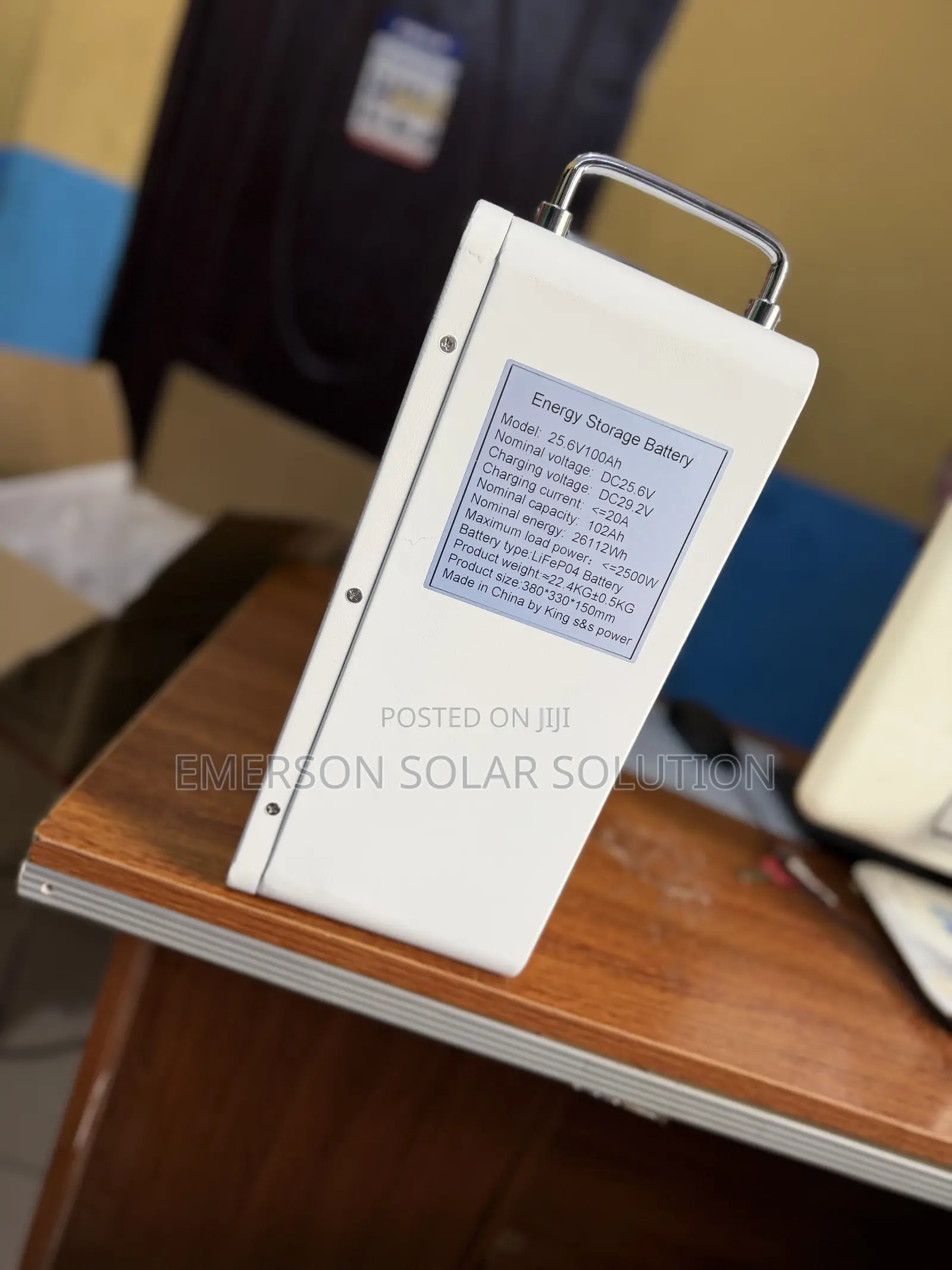 And One 2.5kwh 100ah 24v Lithium Battery