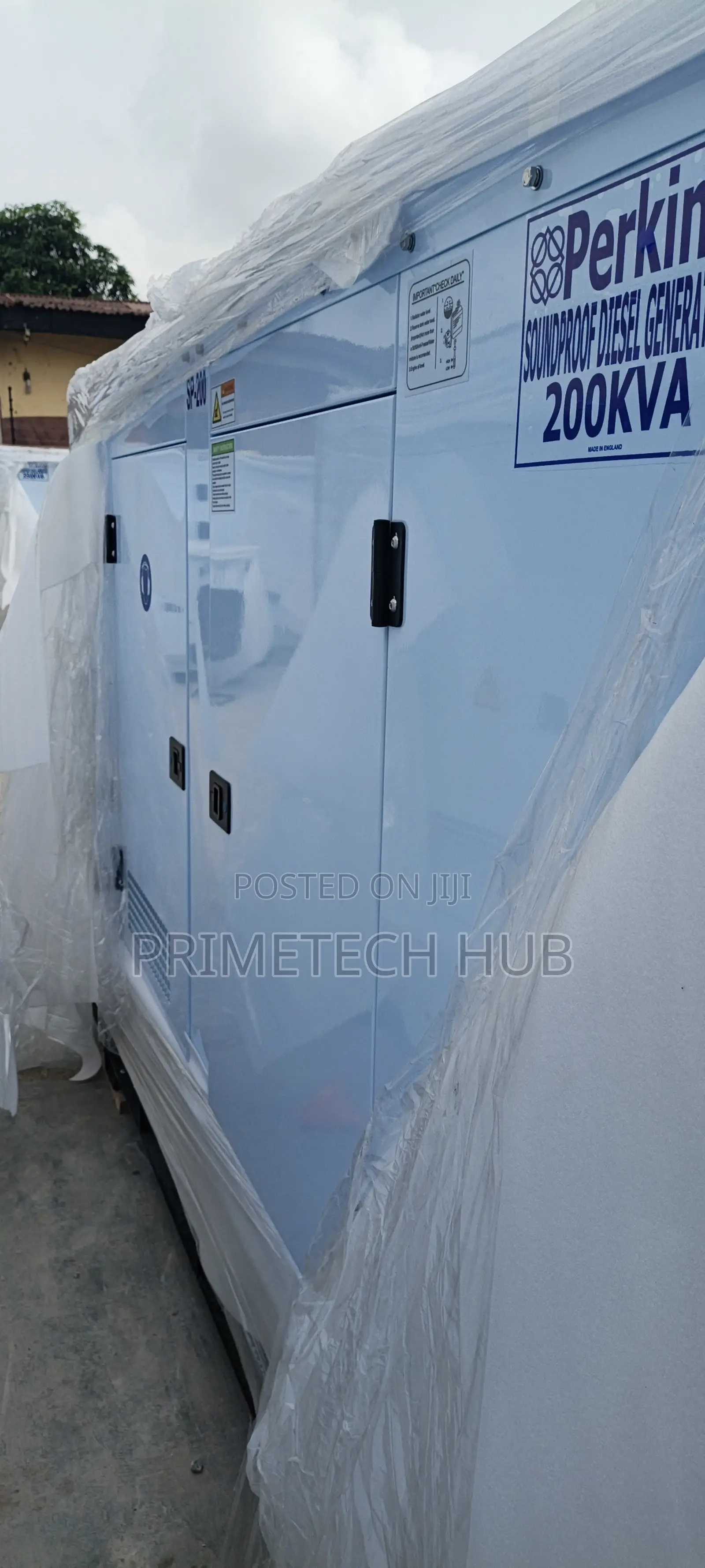 New in 200kva Diesel Perkins Generator