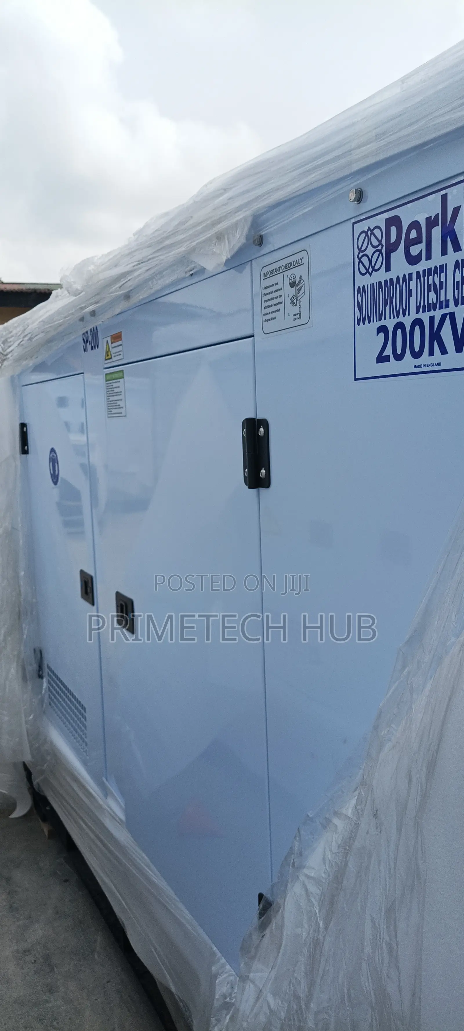 New in 200kva Diesel Perkins Generator