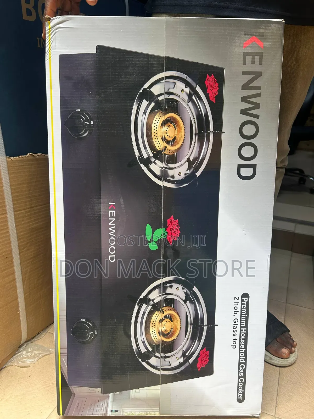 Kenwood Glass Gas Cooker