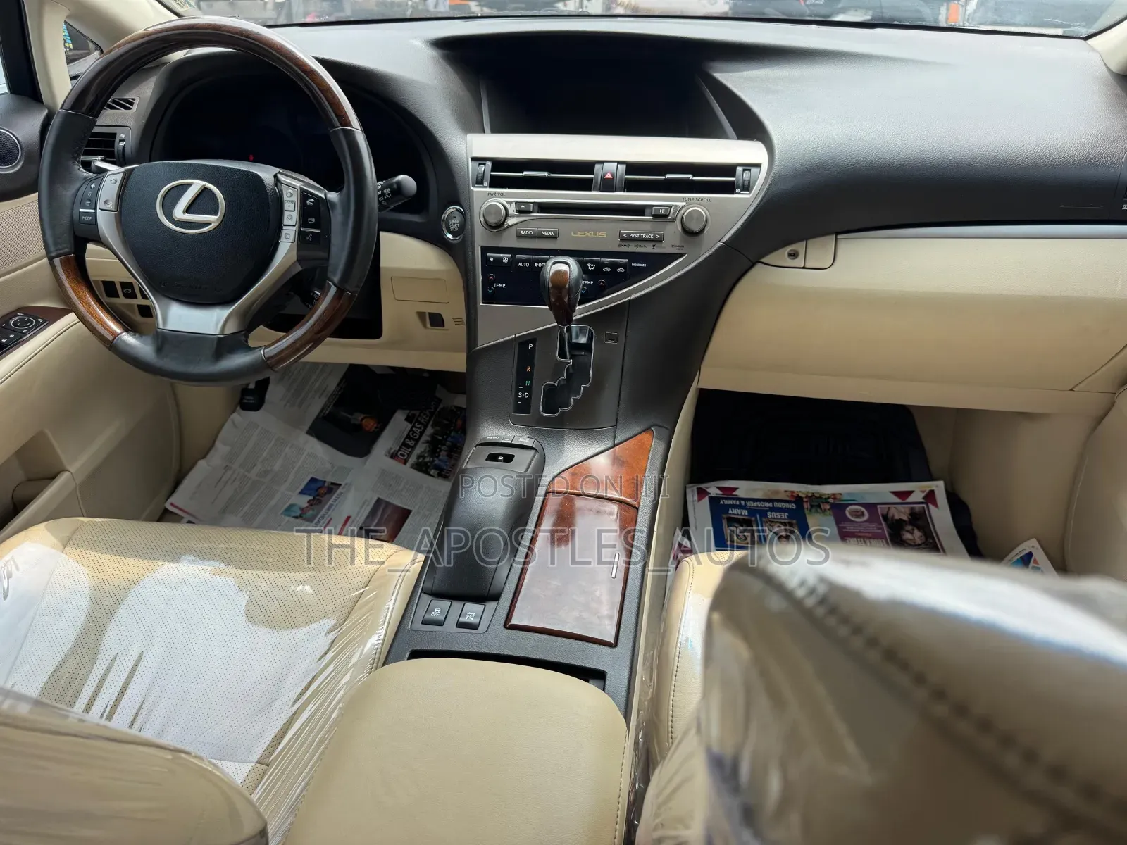 Lexus RX 2013 Off white
