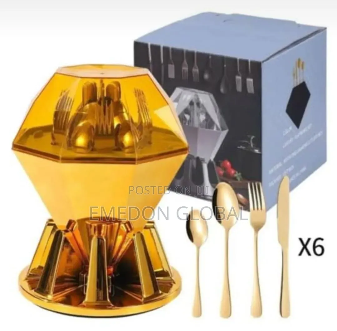 24-Piece Luxurious Cutlery Set