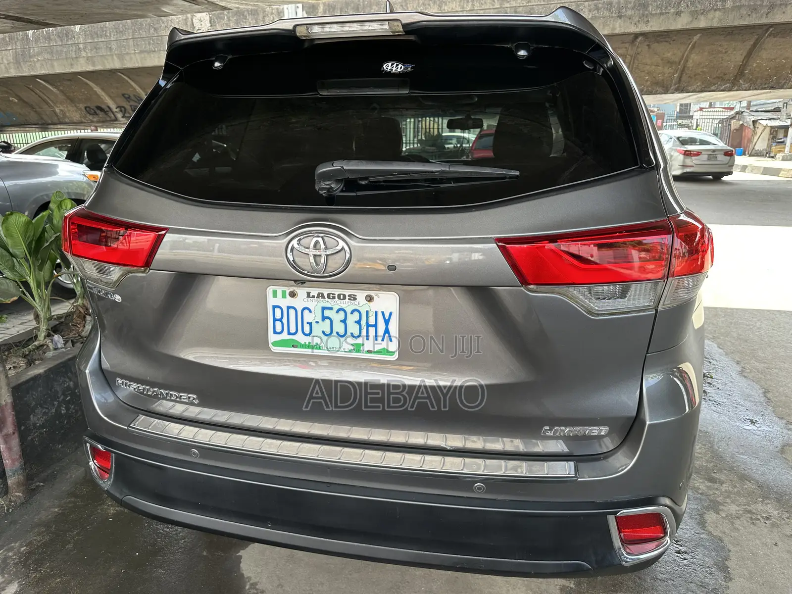 Toyota Highlander Limited 4dr SUV AWD (3.5L 6cyl 6A) 2015 Gray