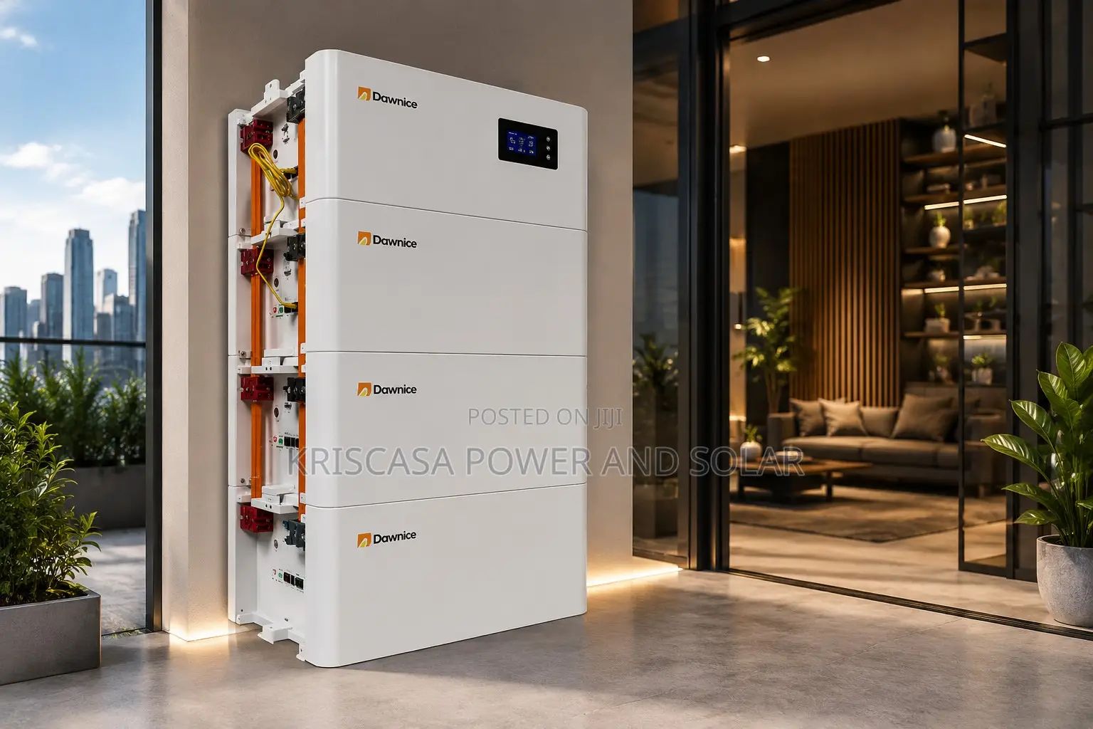 Dawnice 48v 800ah 40kwh Low Voltage Stacked Solar Battery